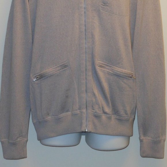 J LINDEBERG front zip wool sweat shirt - Picture 2 of 8